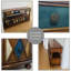 Retro Solid Manufactured Wood Accent Cabinet