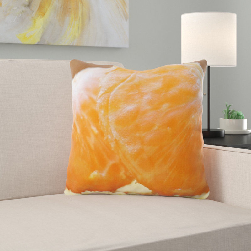 Microsuede Throw Pillow