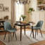 Chaise d'appoint rembourrée en similicuir Chardee-1647928882