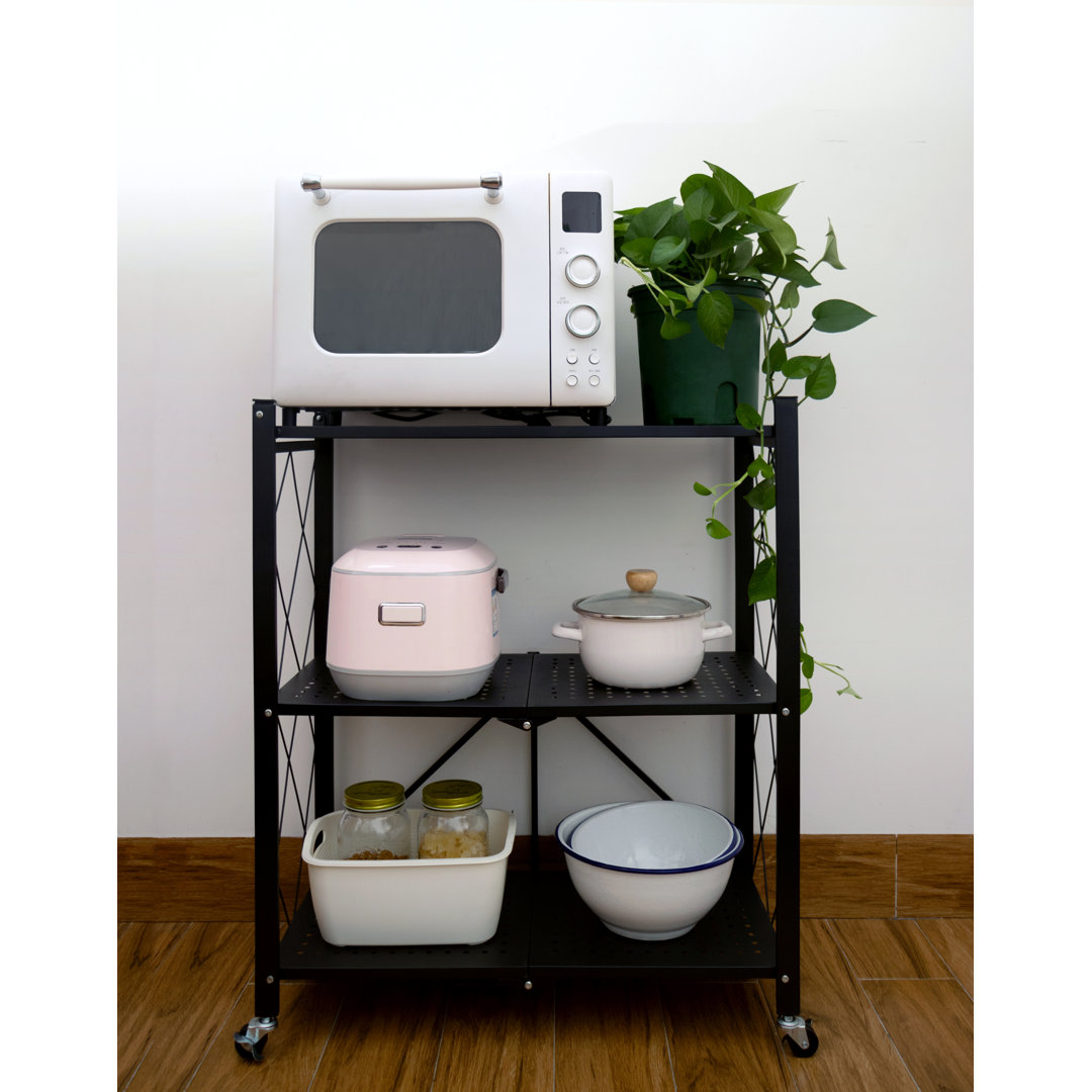 Matsu 34.2 H x 28.3 W x 13.3 D Foldable Storage Shelves WS at Home 