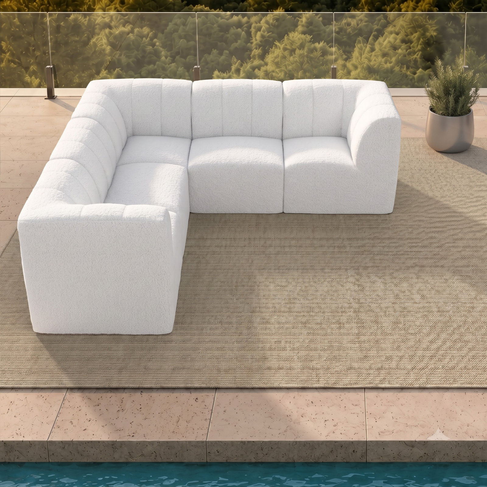 Praia 96" Sunbrella® Patio Sectional