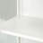 Modern Two-Door Wall Cabinet With An Open Shelf And Towel Rack