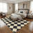Area Rugs Living Room  Washable Area Rug, Non Slip Area Rug, Vintage Rugs for Living Room, Bedroom, Dining Room-119577916-119577897