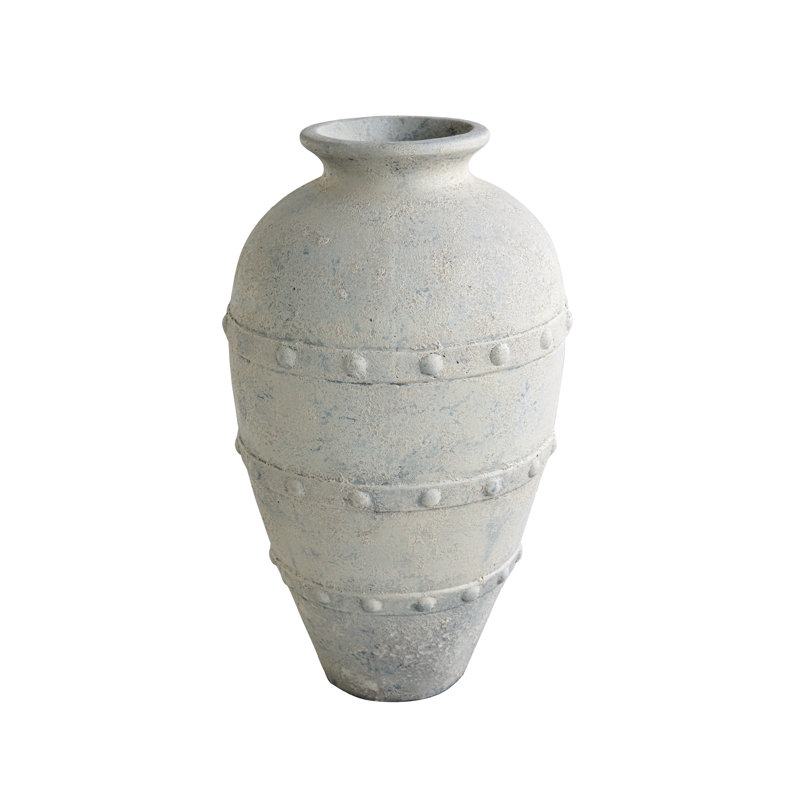 Vase 17,5 x 17,5 x 32 po, H 31,9 po x l 17,7 po x P 17,7 po