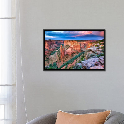 « canyon view viii », reproduction de photo sur toile tendue