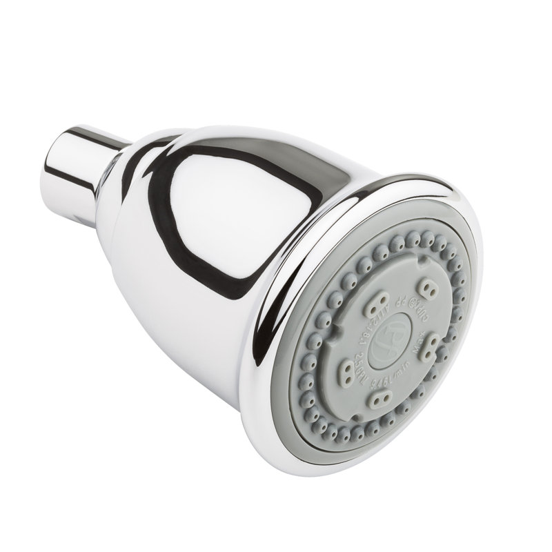 Pomme de douche réglable à 2 fonctions, Chrome poli