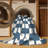 Machine Washable Checkered Gray Area Rug-1865003060