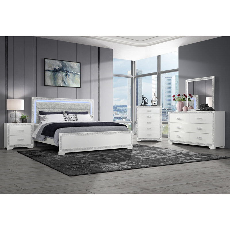 Commode Soulmarie, Blanc
