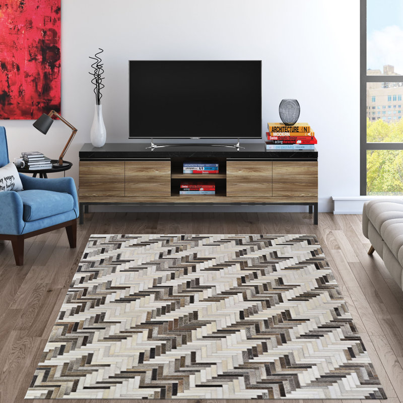 Chalet Freeform Cappucino Area Rug, Rectangle 8 pi x 11 pi 4 po