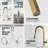 Hart 18" H 1-handle Pull-Down Kitchen Faucet-62796184