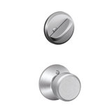 Bowery Interior Handleset and Bowery Knob and Interior Single Cylinder Deadbolt Thumbturn