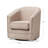 Upholstered Swivel Barrel Chair-1197035739