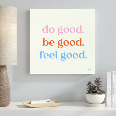 Do Good par Laura Marshall - Art textuel