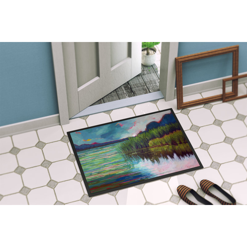 Iyed Non-Slip Doormat, Moved Upon The Water