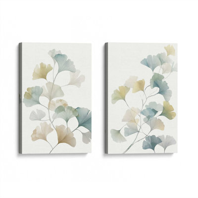 Ensemble de 2 impressions Ginkgo Whisper