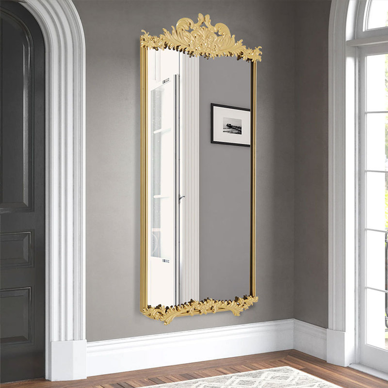 Heriberto Metal Mirror, 120cm H x 60cm W x 3cm D