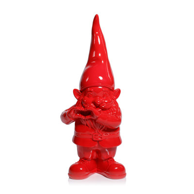 Whimsical Fun Gesture Gnome Holiday Tabletop Figurine