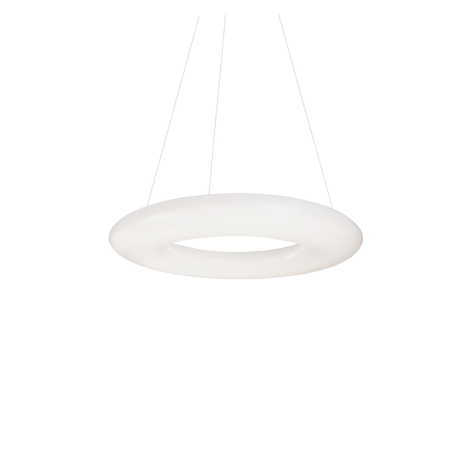 Single Light Dimmable LED Pendant, 124.76" H x 24" W x 24" D