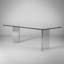 Boomerang Glass Dining Table