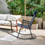 Chaise berçante d'extérieur en métal Gossett-29580987