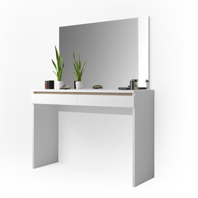 Skeggi Dressing Table with Mirror