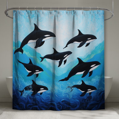 Rideau de douche Orca