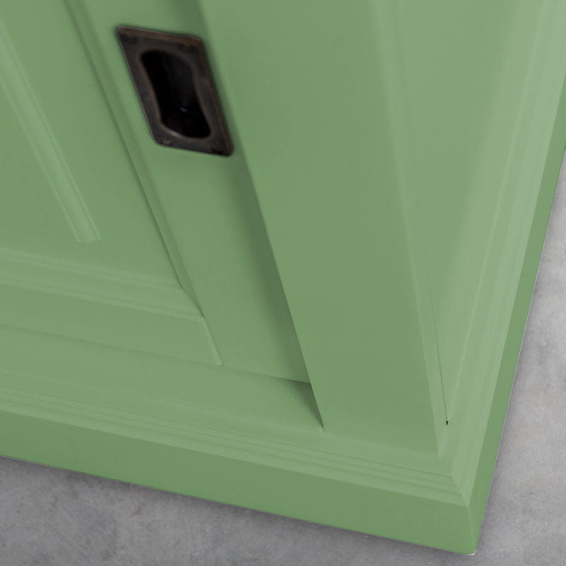Emilia China Cabinet, Pale Green