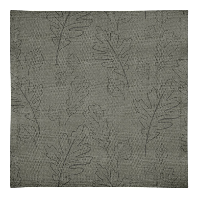Gravelle Cotton Floral Napkin, Green