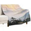 Jeté en flanelle Misty Pine Sunrise Luxury-134404620