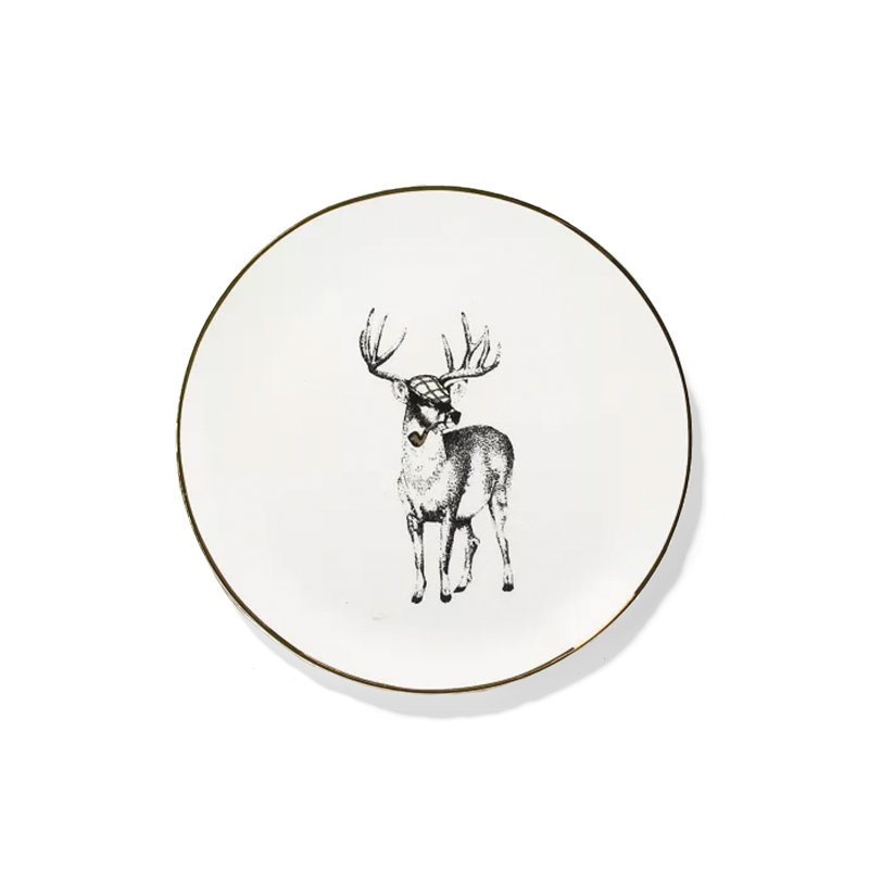 Jyrese 6'' Ceramic Appetizer Plate