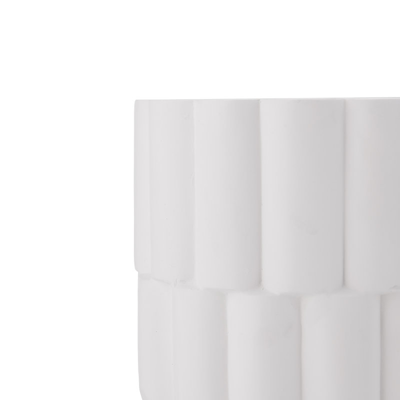 Table d'appoint Kairo, Blanc