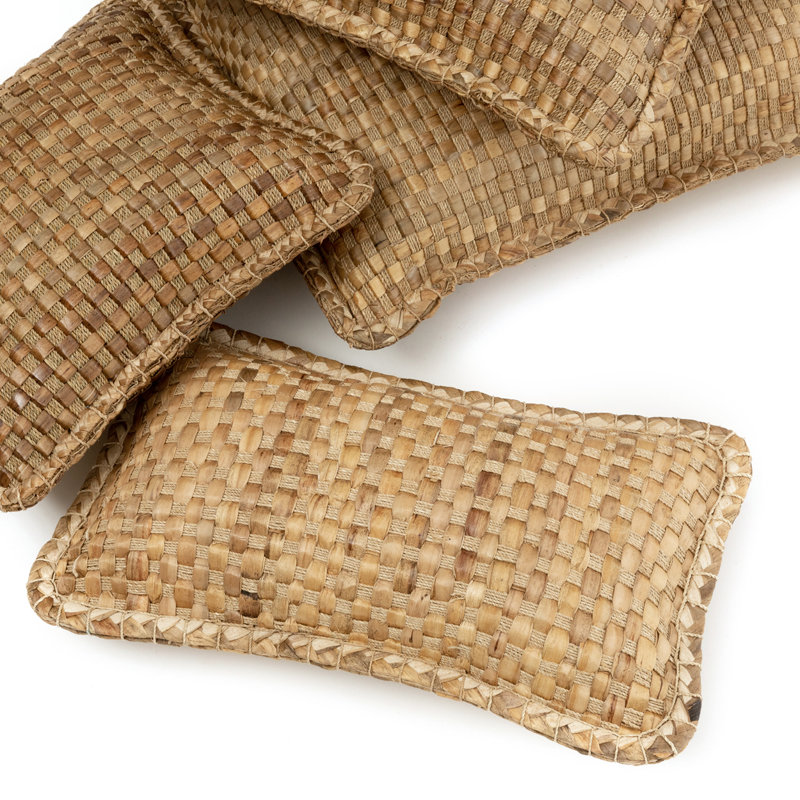 Amalin Natural Rectangular Cushion Cover