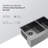 33 " L Double Bowl Stainless Steel Kitchen Sink