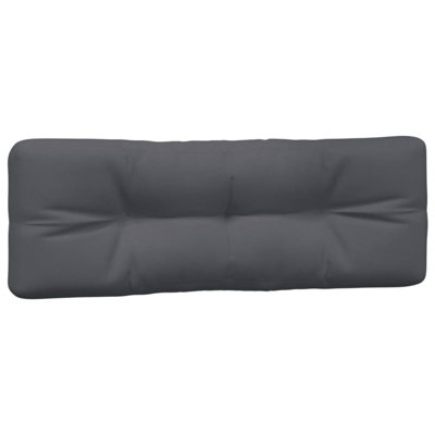  Tissu gris anthracite à coussin de palette (100% polyester)