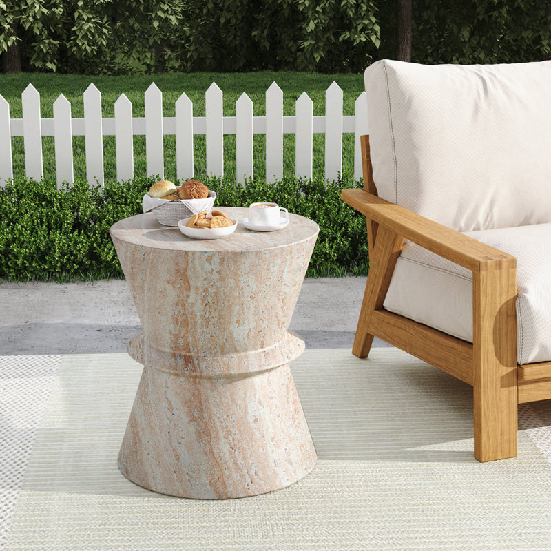 Outdoor/Indoor Concrete Side Table