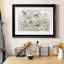 Neutre oiseaux printaniers - peinture encadrée-1674857785-1674857782