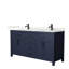 Beckett 66" Freestanding Double Bathroom Vanity with Quartz Top-965466536-965466517-965466516