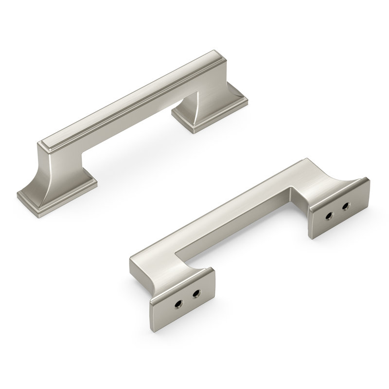 Brownstone Bar / Handle Pull, 3 3/4", Satin Nickel
