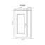 Porte d'entrée avant pré-montée Sidelite-119880141-119880140-119880146
