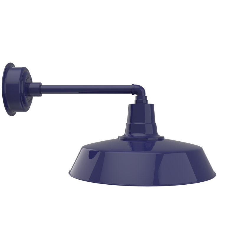 Haleigh LED Wall Light, Cobalt Blue, 11" H x 18" W x 25.5" D