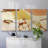 Saffron & Sienna I - Multi Piece Framed Canvas-335279652-335279655