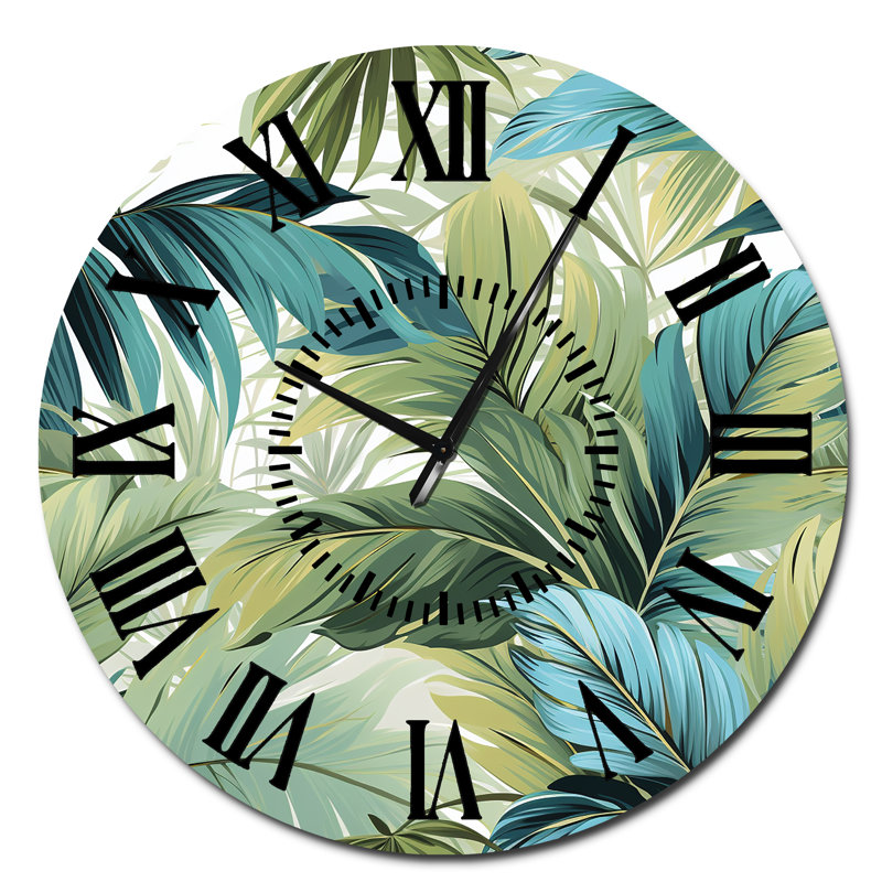 Horloge murale Palm, Surdimensionné