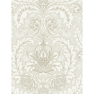 Albemarle Coleridge Damask Wallpaper Roll