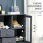 Garan Wood 1 - Door Standard Accent Cabinet