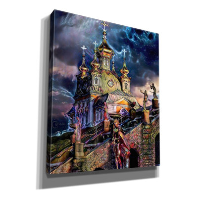 «Saint-Pétersbourg, Russie, Peteroff Palace» par Pierre Gavidia, art mural sur toile