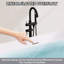 Baignoire de trempage contemporaine autoportante en acrylique avec trop-plein et drain 59 po. X 30 po.-94374975