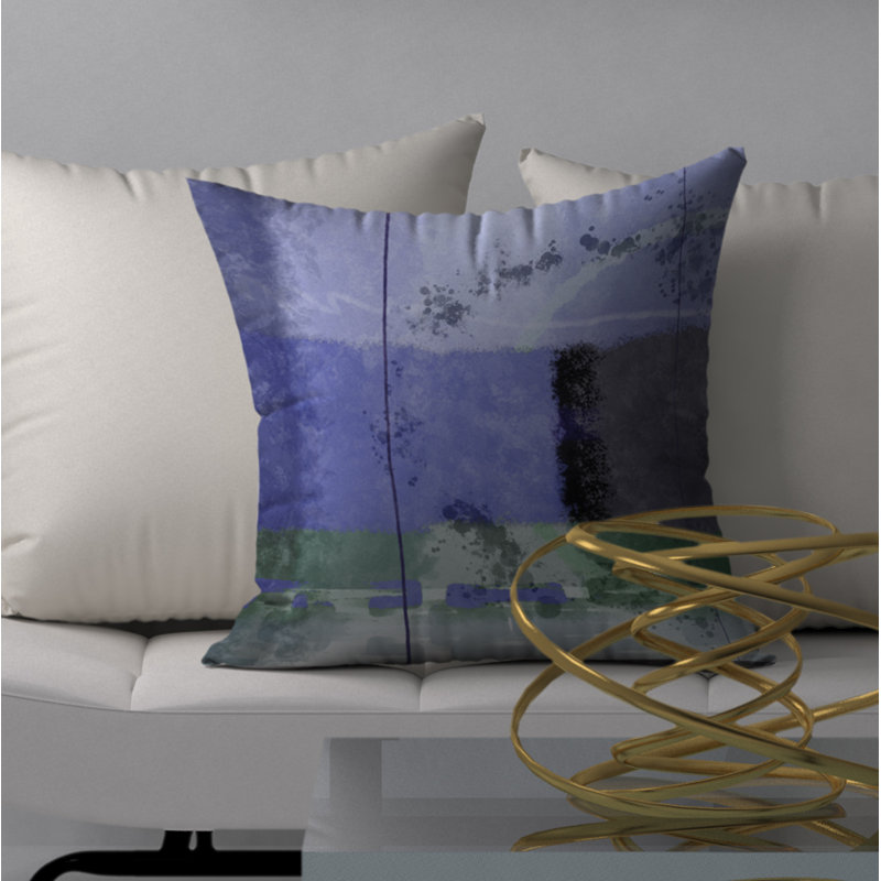 Housse de coussin décorative carrée, 20 po x 20 po