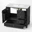 Ensemble de meuble-lavabo simple 36 po avec plateau en céramique-1113363124