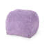 Repose-pieds carré en microfibre lavande Spongy