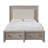 Storage Bed With Upholstered Headboard-640980191